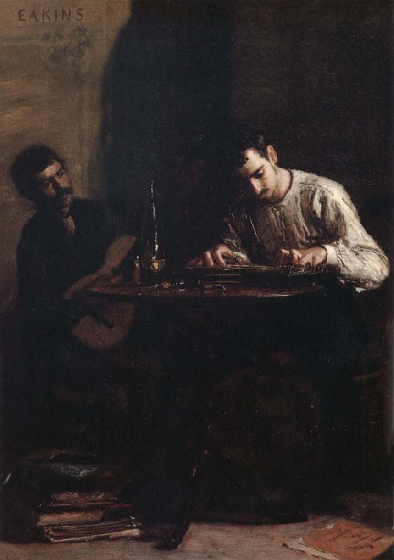Thomas Eakins Characteristic of Performance oil painting image